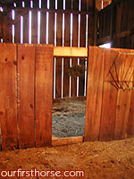 Sharing a stall