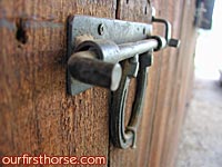 Stall Latch
