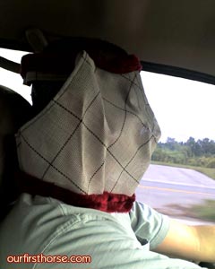 Bill in Fly Mask